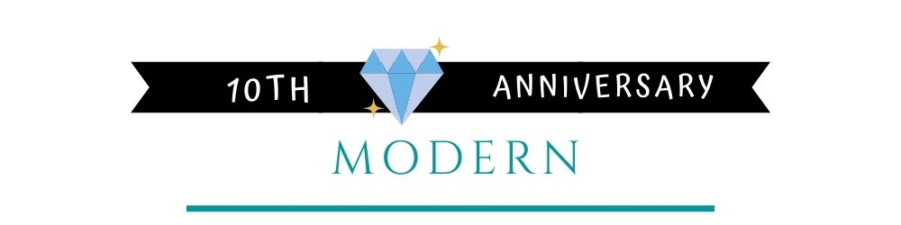 Banner Image of 10th Anniversary Modern Gift Ideas