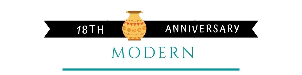Banner Image of 18th Anniversary Modern Gift Ideas