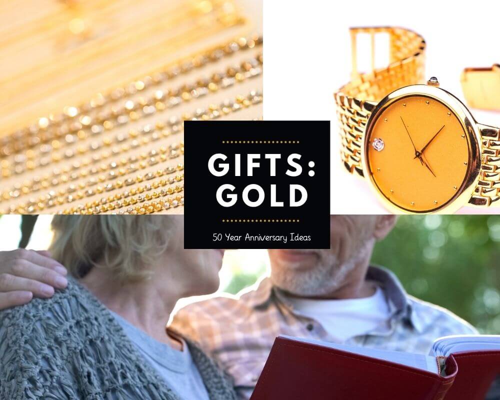 Main Image: 50th Anniversary Gift Ideas - Gold