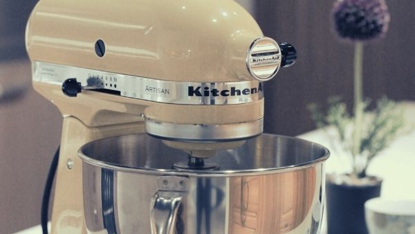 Ideas for 50th Wedding Anniversary Gifts No 10: Kitchen Aid Mixer in Champagne