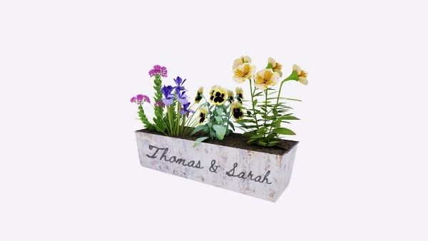 Anniversary Gifts for Parents Idea 18: Personalized Planters