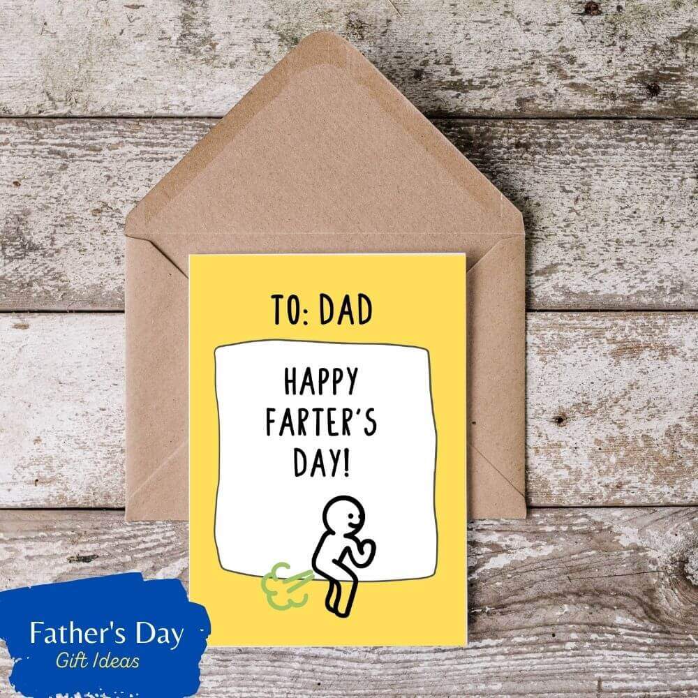 Father's Day Gift Idea 14: Free Printable Father's Day Card
